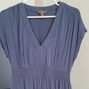 Tommy Bahama Women's Blue V-Neck Dress